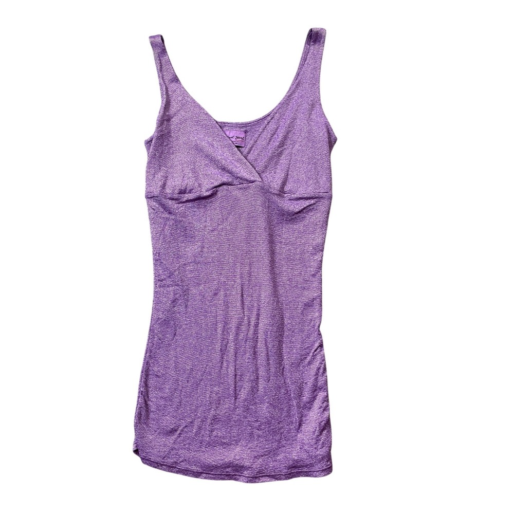 Michael Stars One Size Fits Most Lavender Tank Top